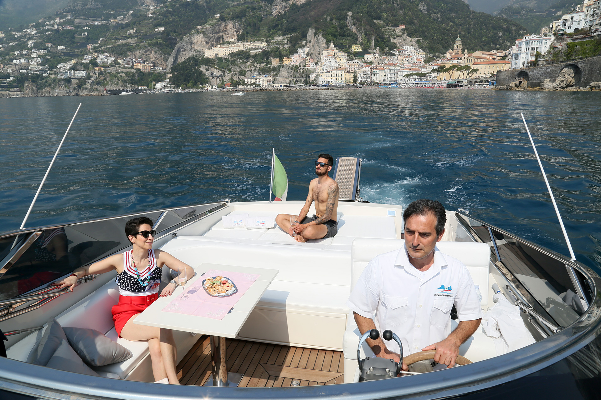 catamaran charter amalfi coast